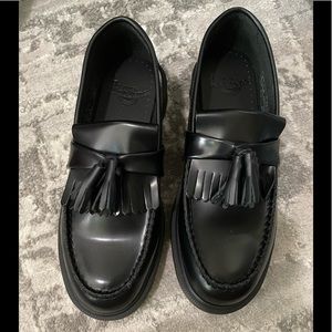 Dr. Martens ADRIAN SMOOTH LEATHER TASSLE LOAFERS